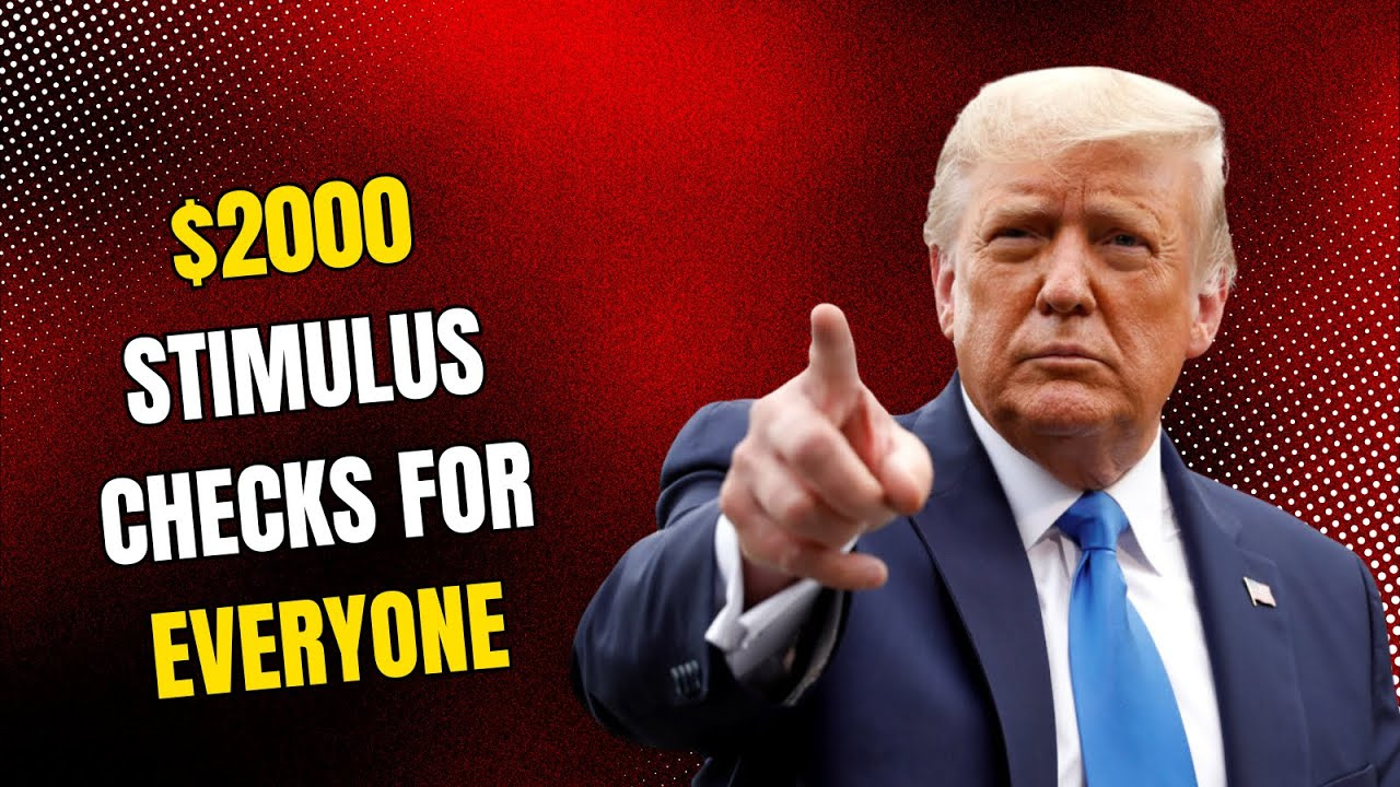 $2,000 Stimulus Check For Everyone